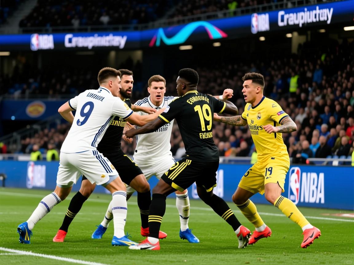 欧洲豪门俱乐部赛中发生激烈冲突  第4张