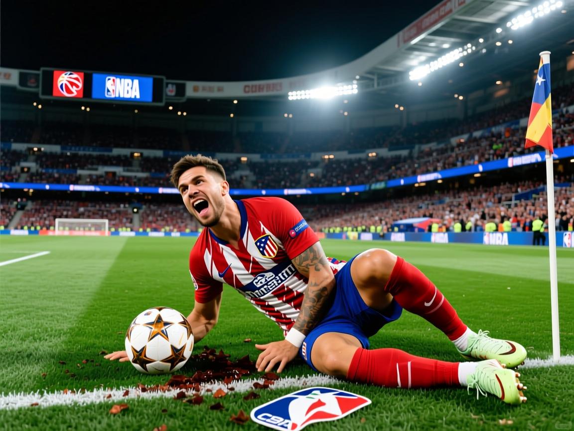 马德里竞技遭受惨败，欧冠之旅告终  第2张