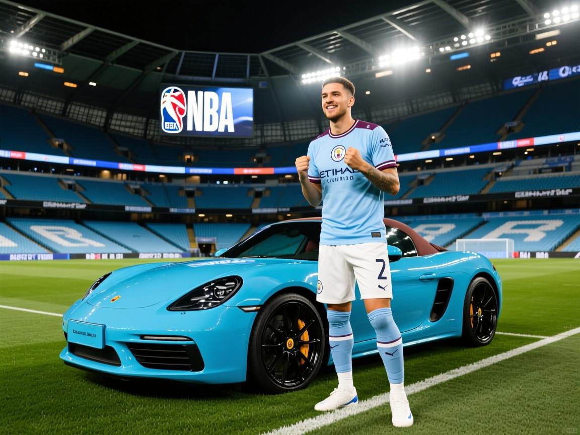 曼城球员公布自己的座驾：球迷空降惊喜  第2张