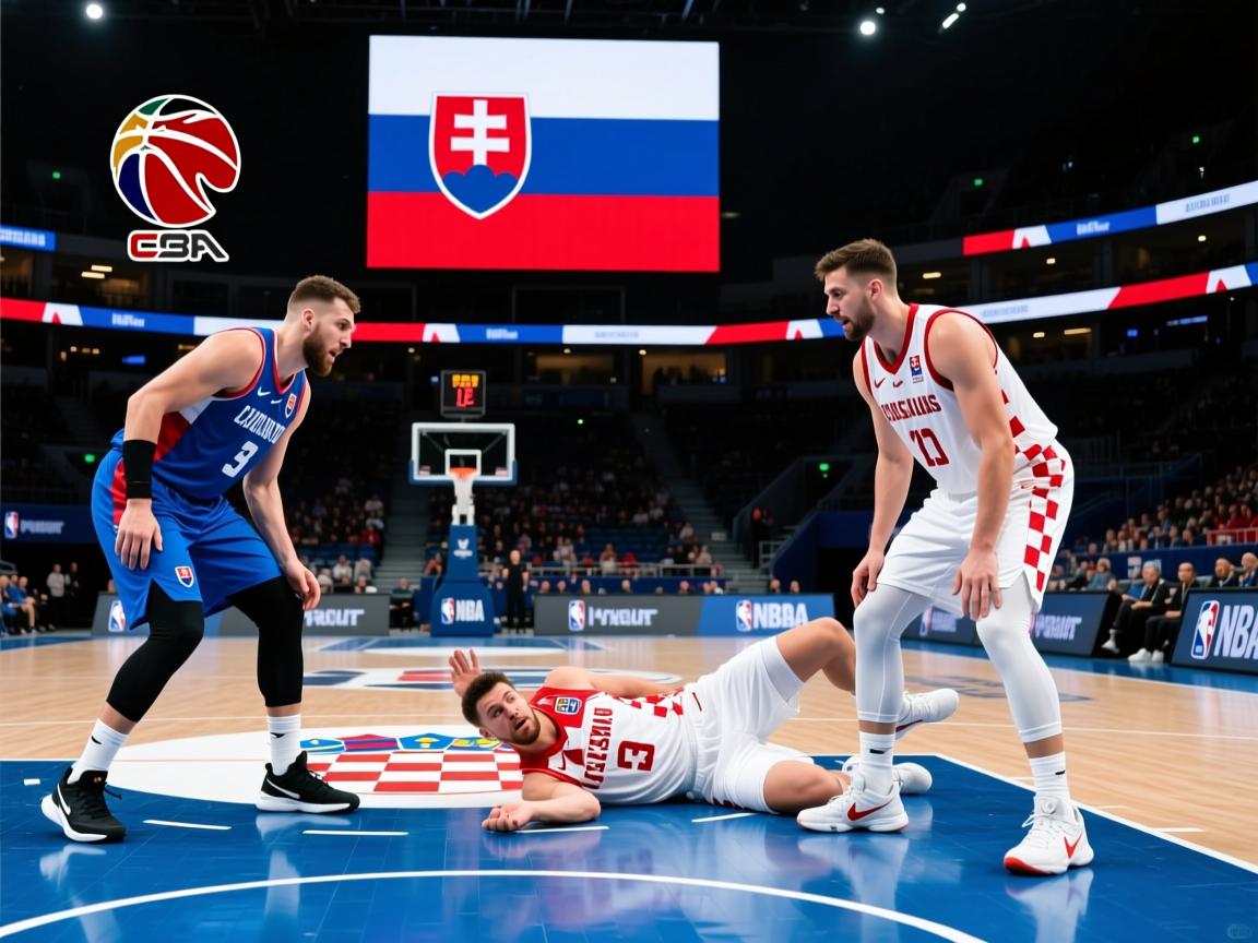 斯洛伐克队在客场与克罗地亚对决，最终-失利  第3张