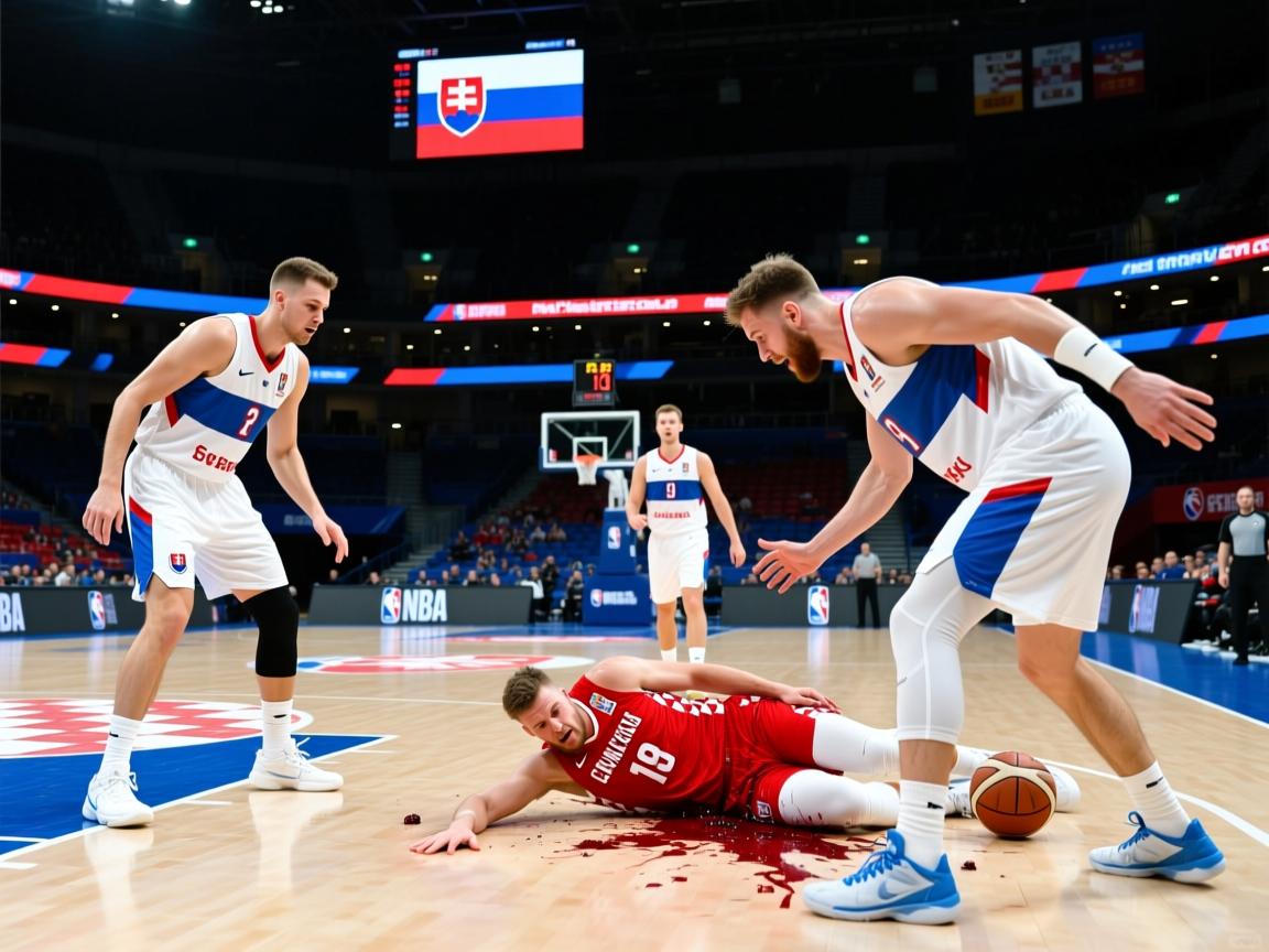 斯洛伐克队在客场与克罗地亚对决，最终-失利  第4张