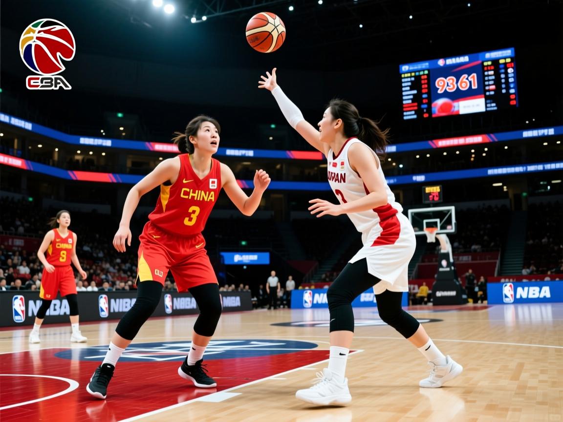 中国女篮昨晚对阵日本女篮精彩瞬间全场93-61大胜对手 第2张